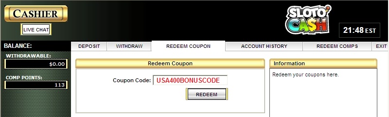 Coupon