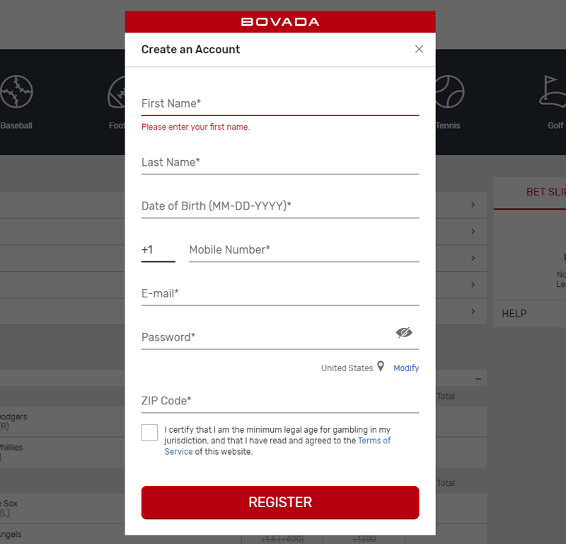 How to sign up for bovada slots