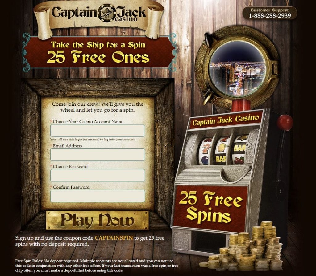 Captain Spins Casino Bonus Codes 2021
