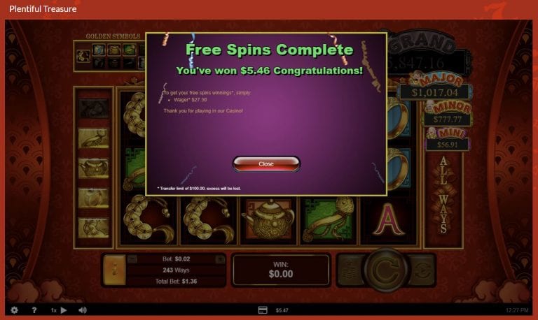 2018 ruby slots casino free money