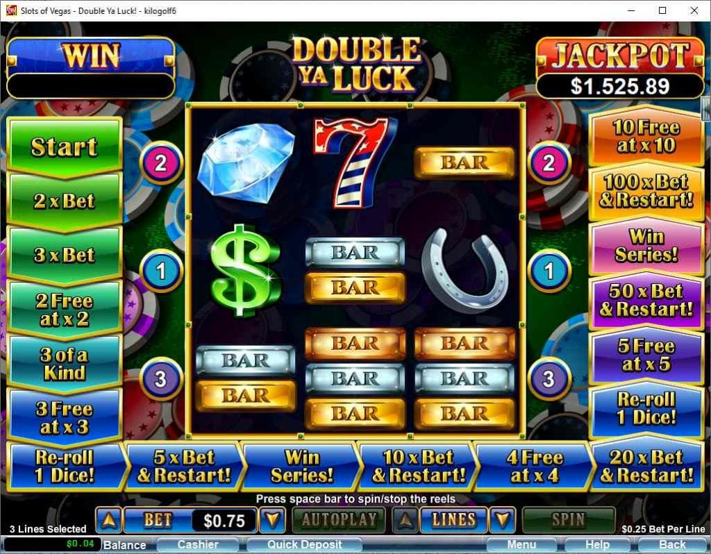 bonus code slots of vegas casino
