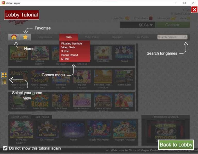 vegas casino online promo codes