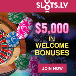 Slots.LV Bonus Codes
